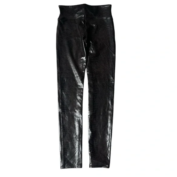 Brown Spanx faux snakeskin leggings - Picture 2 of 5